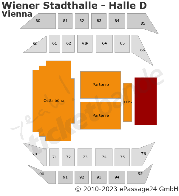 Wiener Stadthalle - Halle D