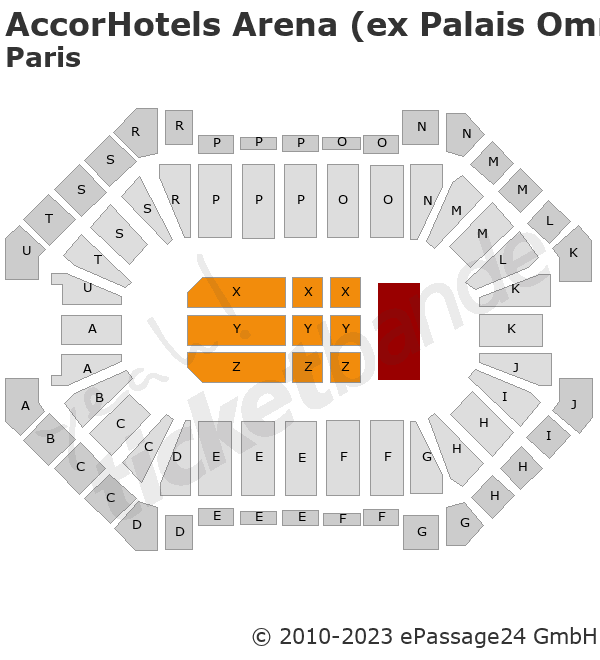 AccorHotels Arena (ex Palais Omnisport Bercy)